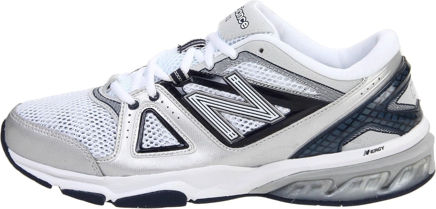 image:imageNew Balance Mens 1012 V1 Running ShoeWhiteNavy