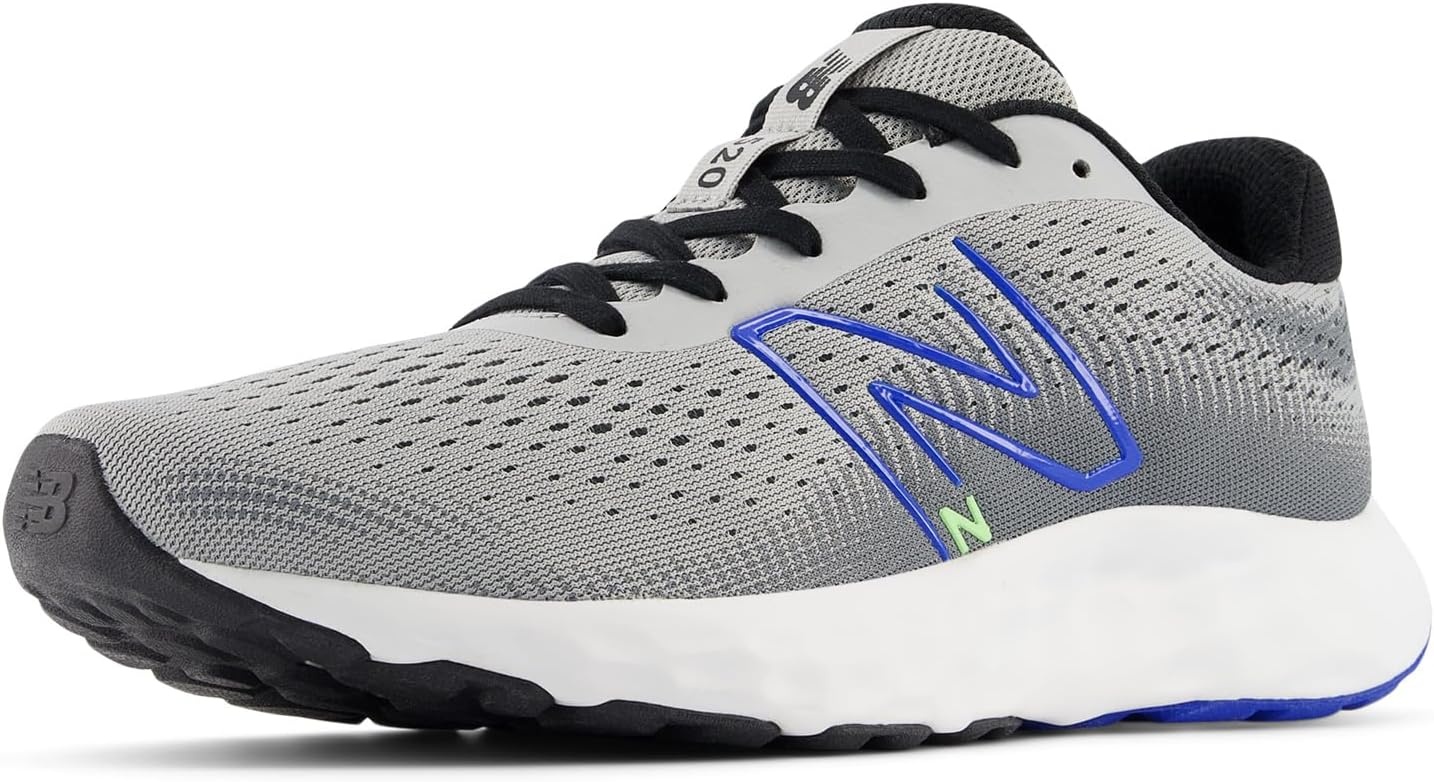 image:imageNew Balance Mens 520 V8Shadow GreyBlue OasisBleached Lime Glo