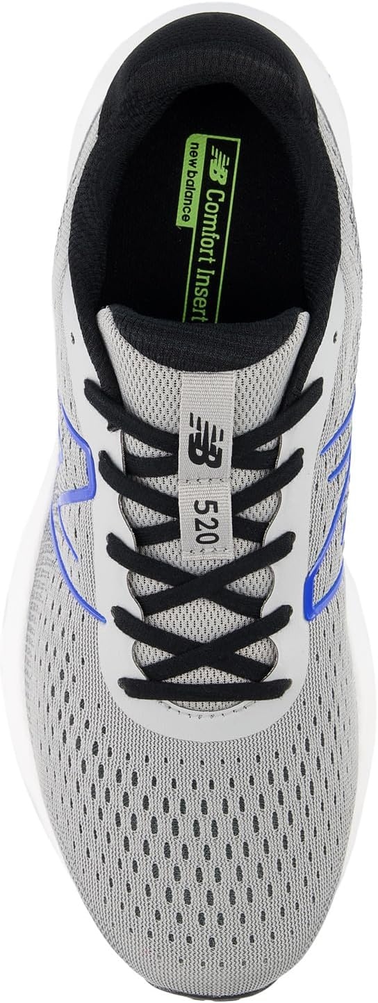 image:imageNew Balance Mens 520 V8Shadow GreyBlue OasisBleached Lime Glo