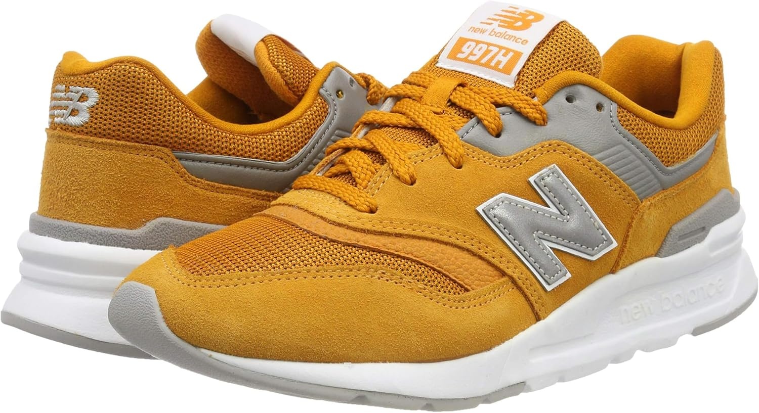 image:imageNew Balance Mens 997H V1 Classic Sneaker Casual ShoesDesert Gold Silver