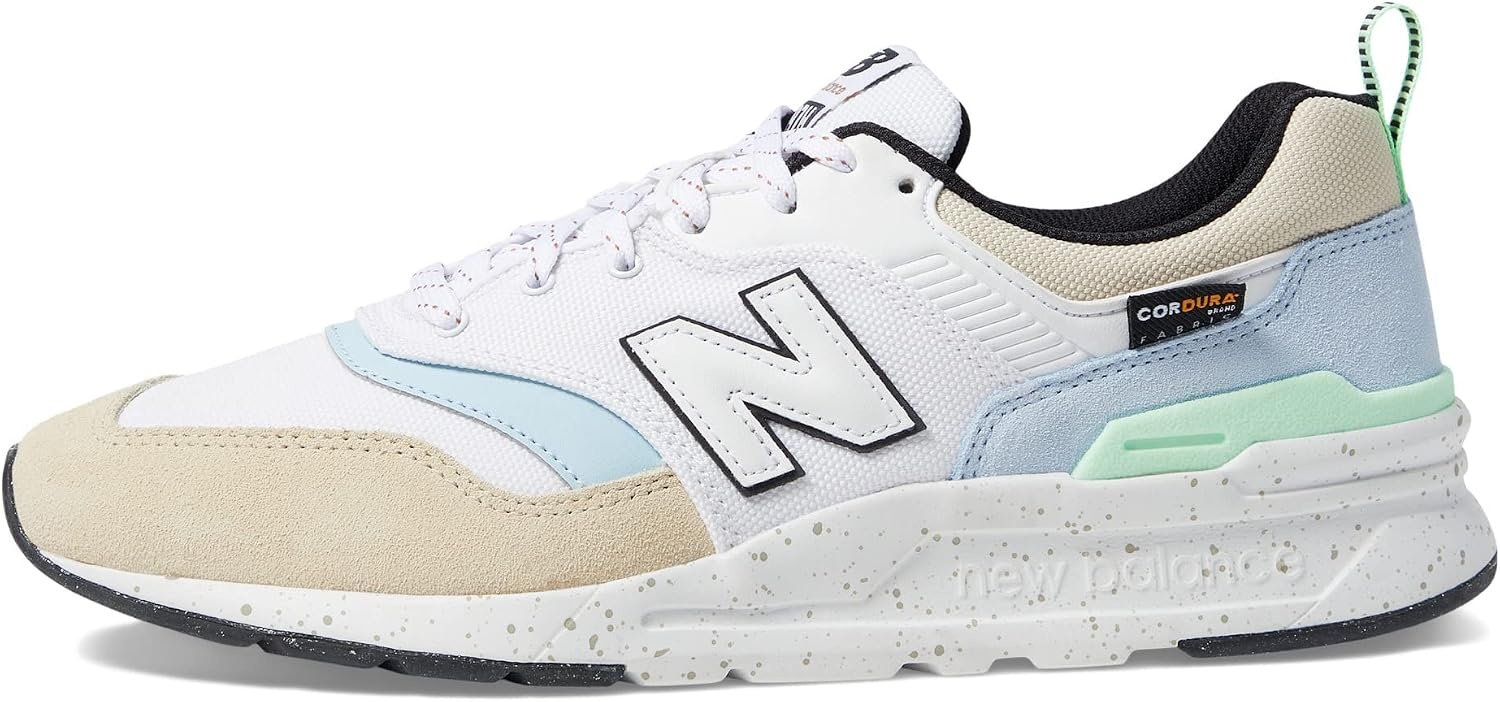 image:imageNew Balance Mens 997H V1 Classic Sneaker Casual ShoesSandstoneBright Sky