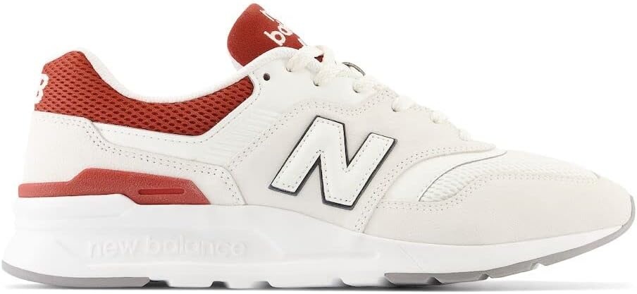 image:imageNew Balance Mens 997H V1 Classic Sneaker Casual ShoesSea SaltBrick Red