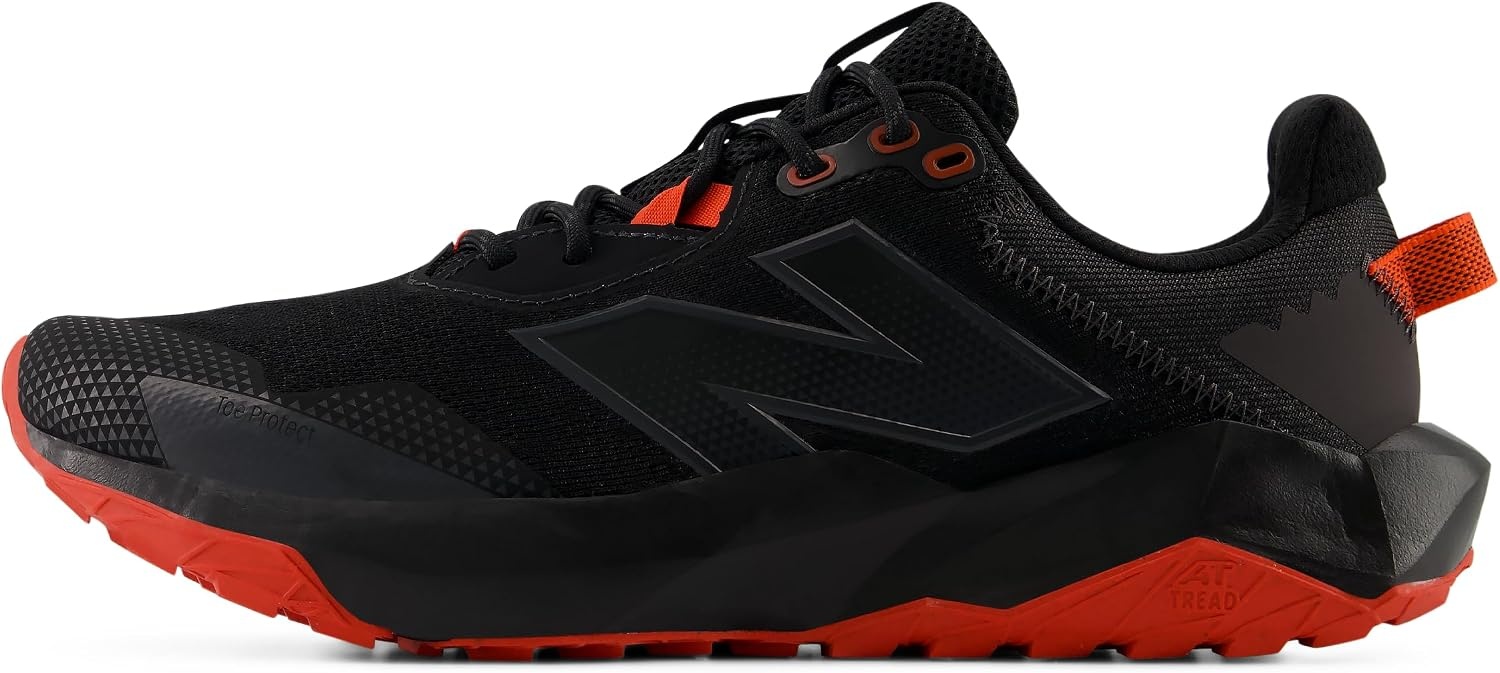 image:imageNew Balance Mens Dynasoft Nitrel V6 Trail Running ShoeBlackNeo Flame