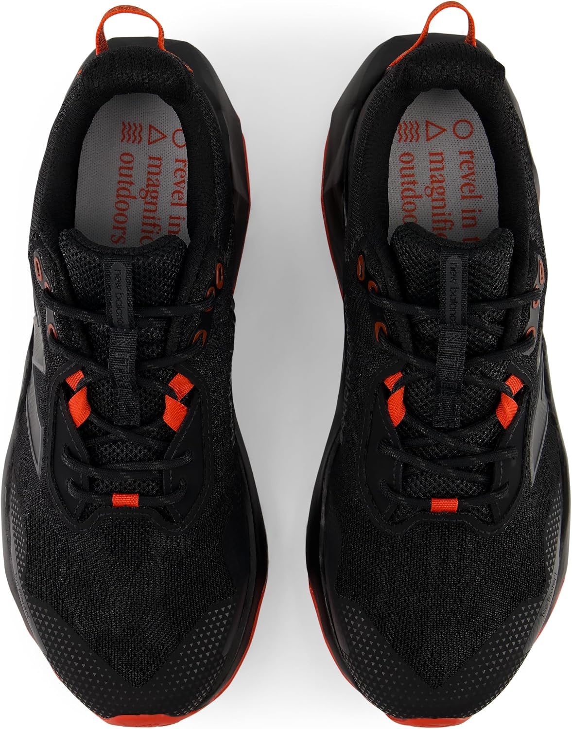 image:imageNew Balance Mens Dynasoft Nitrel V6 Trail Running ShoeBlackNeo Flame