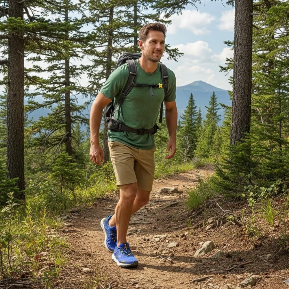 image:imageNew Balance Mens Dynasoft Nitrel V6 Trail Running ShoeBlue Bird