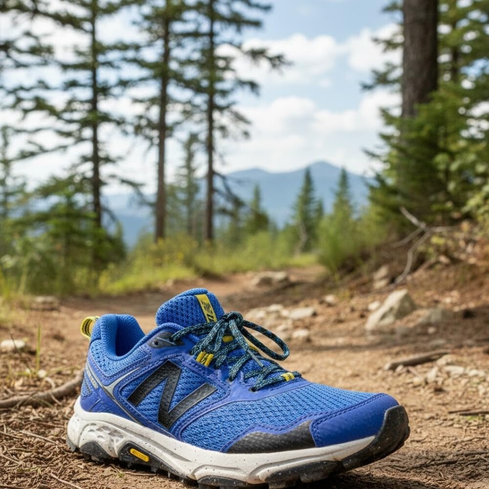 image:imageNew Balance Mens Dynasoft Nitrel V6 Trail Running ShoeBlue Bird