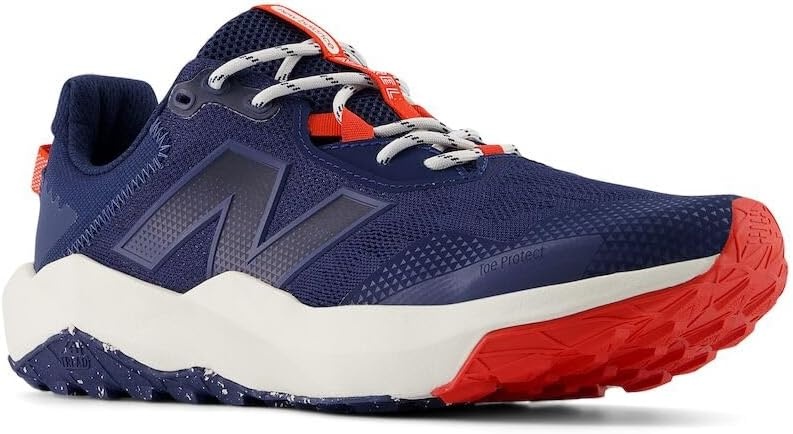 image:imageNew Balance Mens Dynasoft Nitrel V6 Trail Running ShoeNb NavyNeo FlameSea Salt
