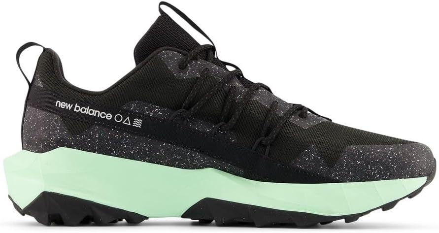 image:imageNew Balance Mens Dynasoft Tektrel V1 Suede Trail Running ShoesBlackLab GreenSilver Metallic