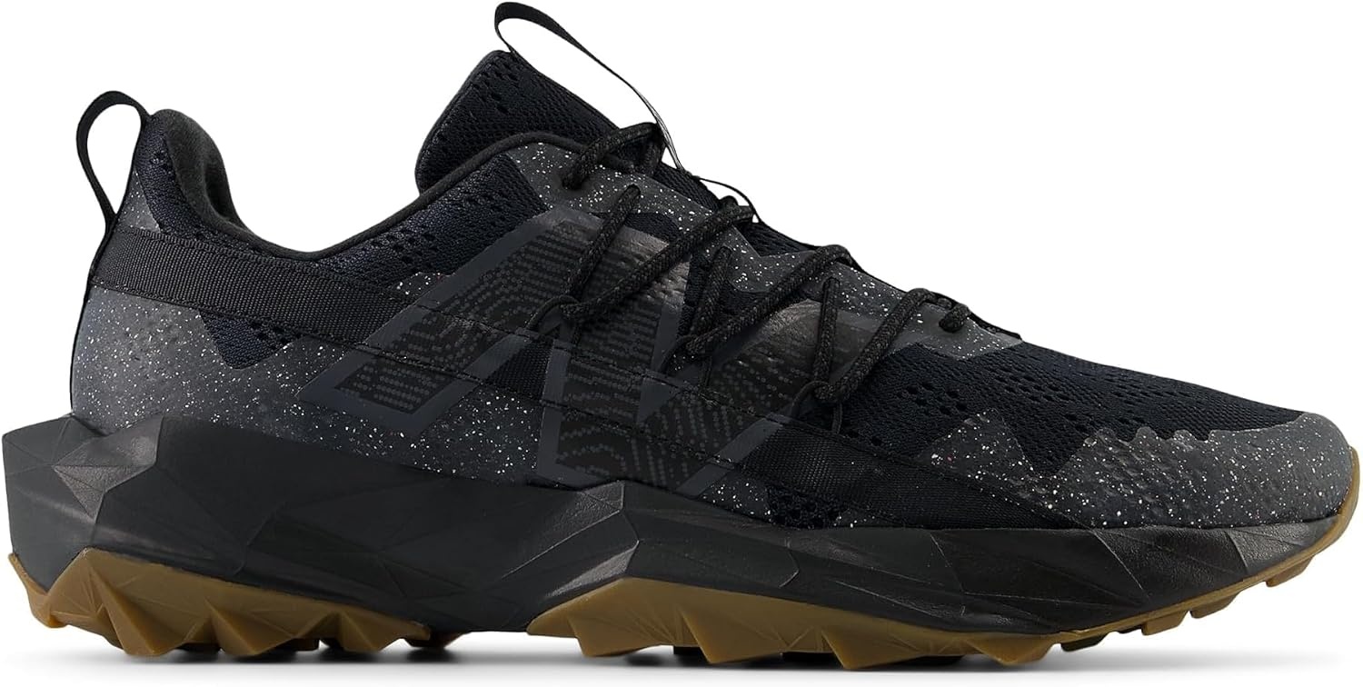 image:imageNew Balance Mens Dynasoft Tektrel V1 Suede Trail Running ShoesBlackPhantomMagnet Gum
