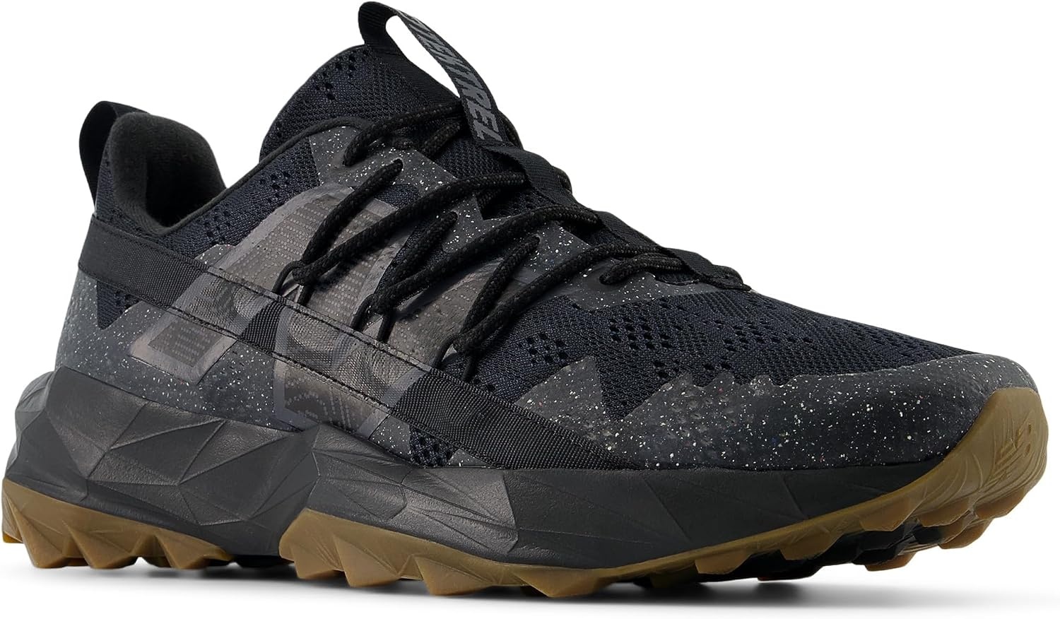 image:imageNew Balance Mens Dynasoft Tektrel V1 Suede Trail Running ShoesBlackPhantomMagnet Gum