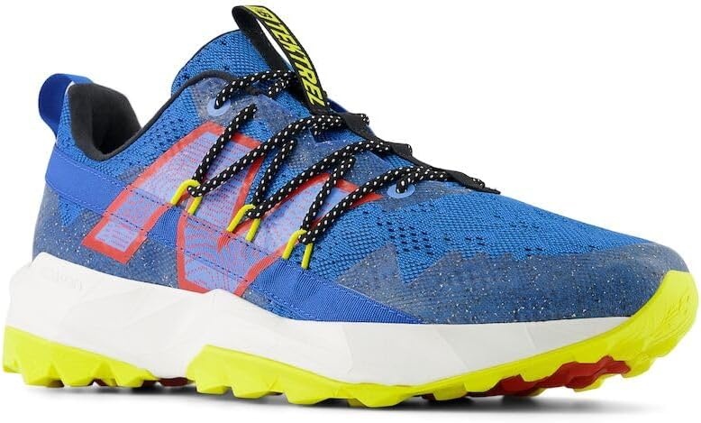 image:imageNew Balance Mens Dynasoft Tektrel V1 Suede Trail Running ShoesBlue OasisNeo FlameLemon Zest