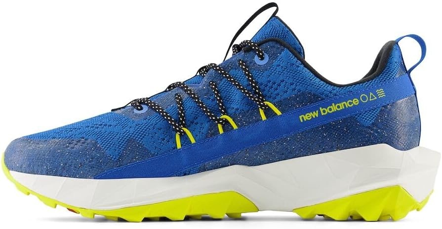 image:imageNew Balance Mens Dynasoft Tektrel V1 Suede Trail Running ShoesBlue OasisNeo FlameLemon Zest