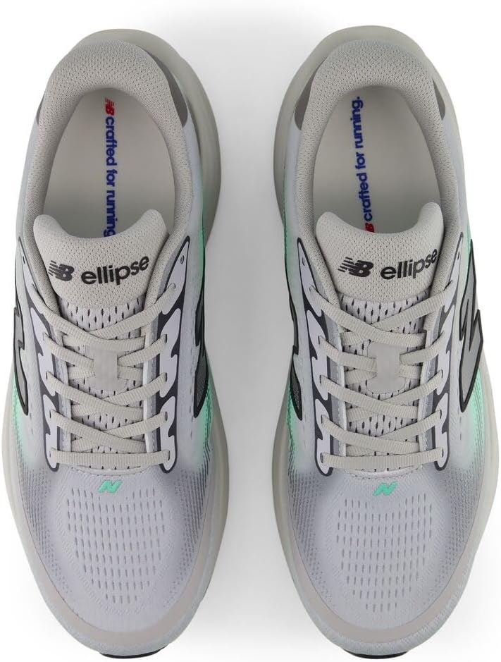 image:imageNew Balance Mens Ellipse V1 Road Running ShoesRaincloudBright Mint