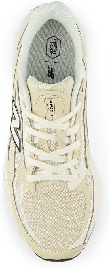 image:imageNew Balance Mens Fresh Foam Arishi V4 Running ShoeAngoraSandstoneBlack
