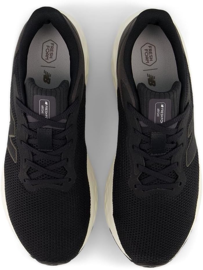 image:imageNew Balance Mens Fresh Foam Arishi V4 Running ShoeBlackFaded BlackSea Salt