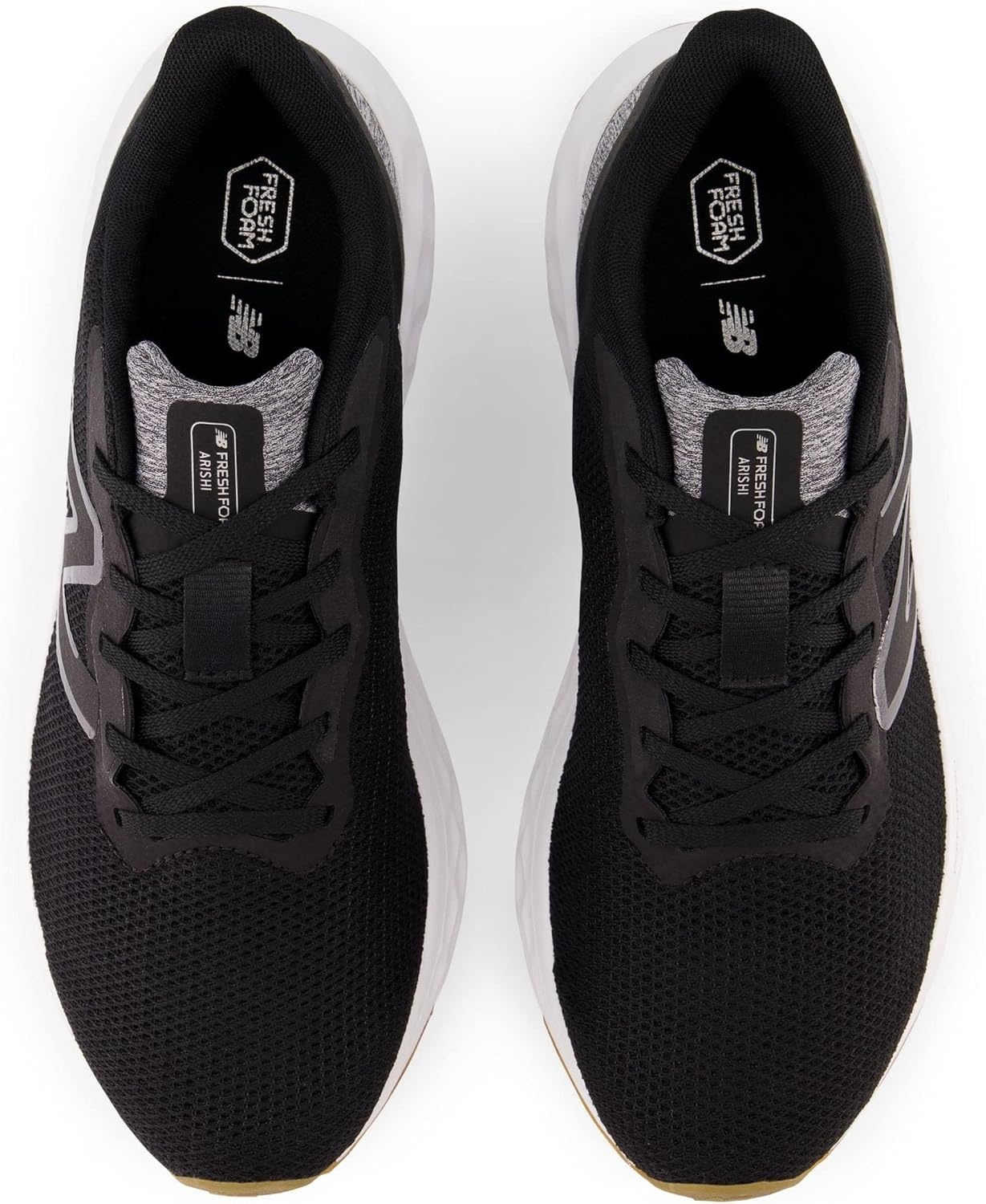 image:imageNew Balance Mens Fresh Foam Arishi V4 Running ShoeBlackSilver Metallic