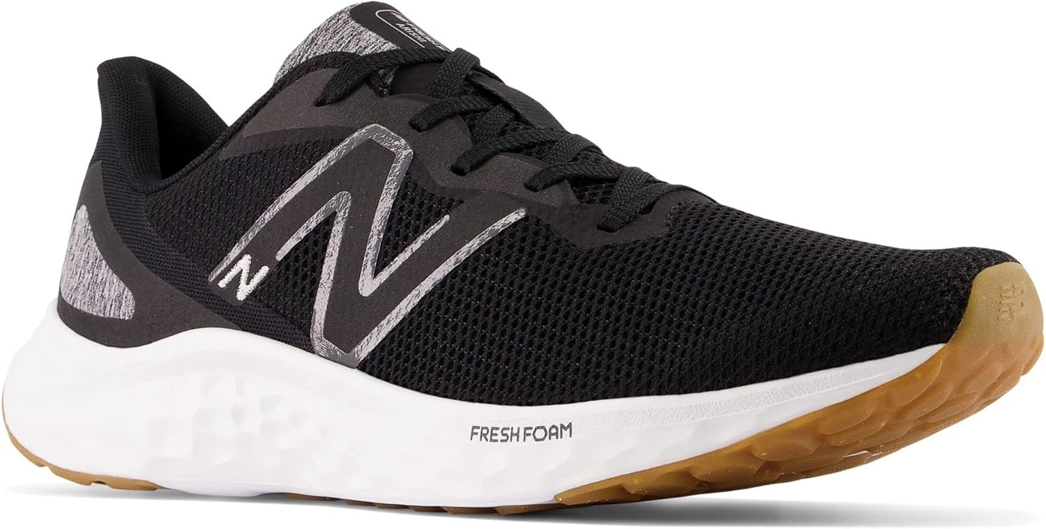 image:imageNew Balance Mens Fresh Foam Arishi V4 Running ShoeBlackSilver Metallic