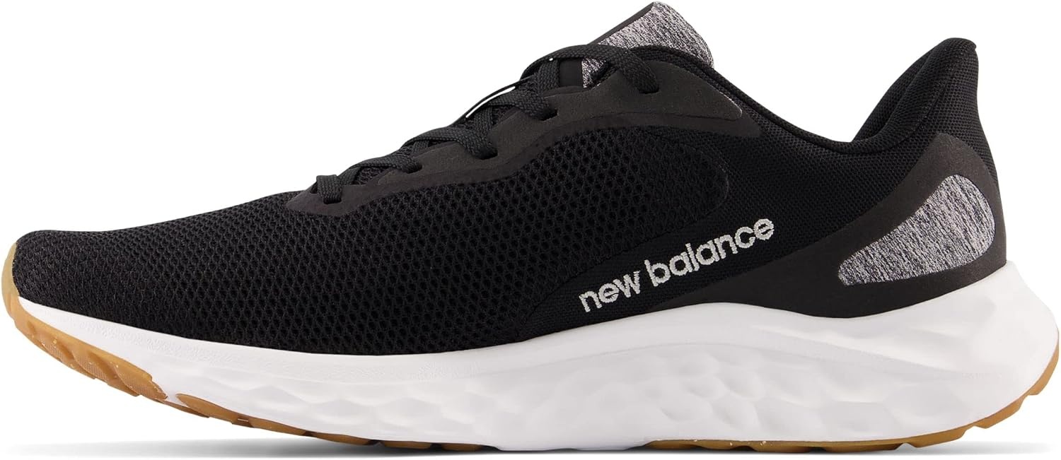 image:imageNew Balance Mens Fresh Foam Arishi V4 Running ShoeBlackSilver MetallicGum 020