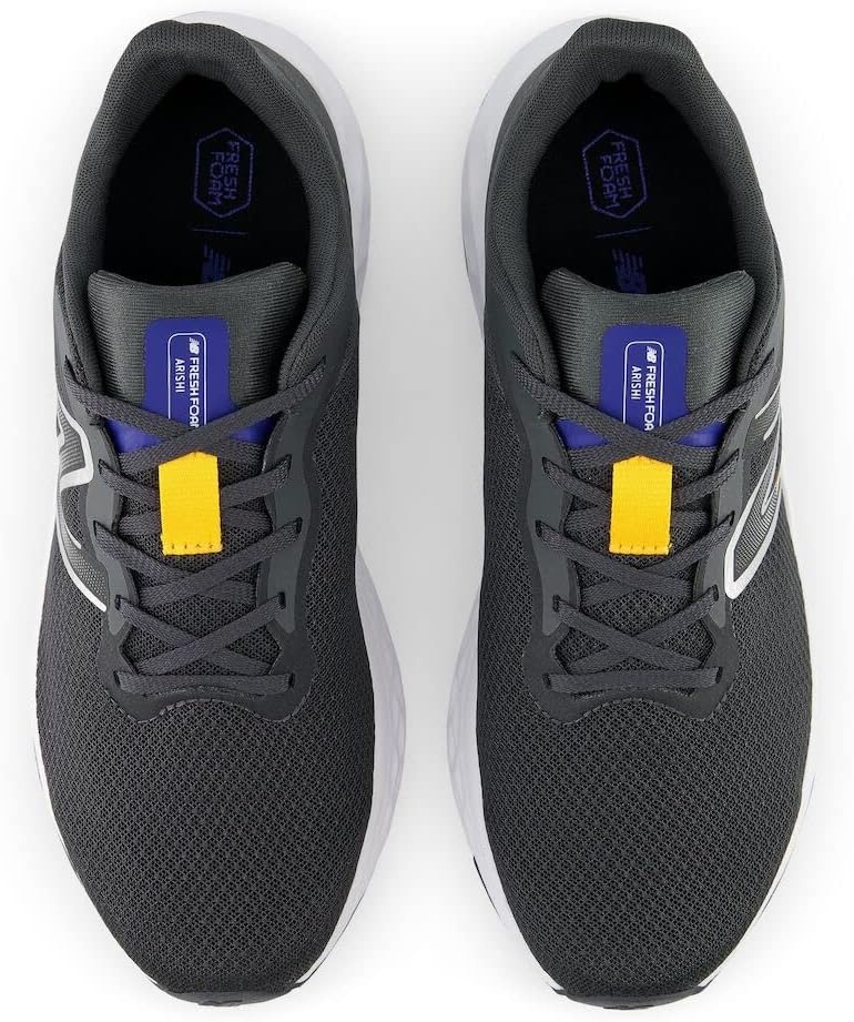 image:imageNew Balance Mens Fresh Foam Arishi V4 Running ShoeBlacktopHot Marigold