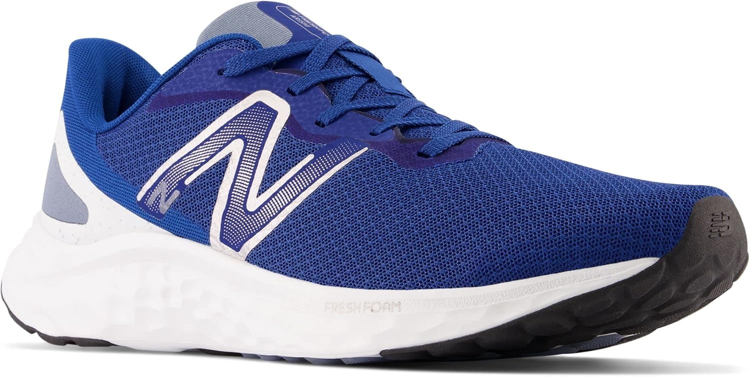 image:imageNew Balance Mens Fresh Foam Arishi V4 Running ShoeBlueWhiteSilver Metallic