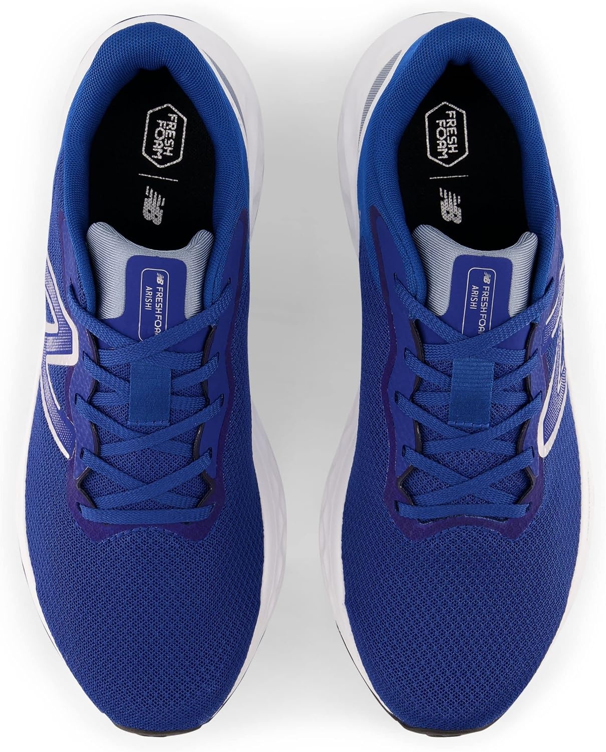 image:imageNew Balance Mens Fresh Foam Arishi V4 Running ShoeBlueWhiteSilver Metallic