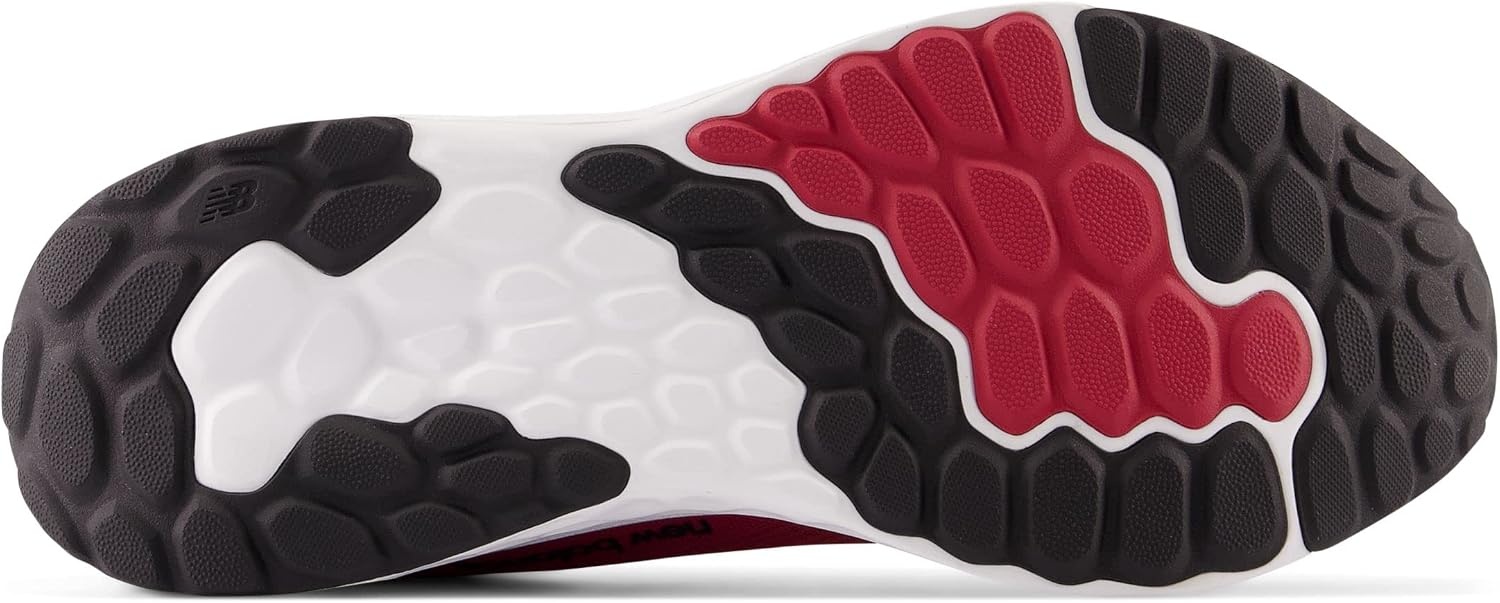 image:imageNew Balance Mens Fresh Foam Arishi V4 Running ShoeCrimsonWhiteSilver Metallic