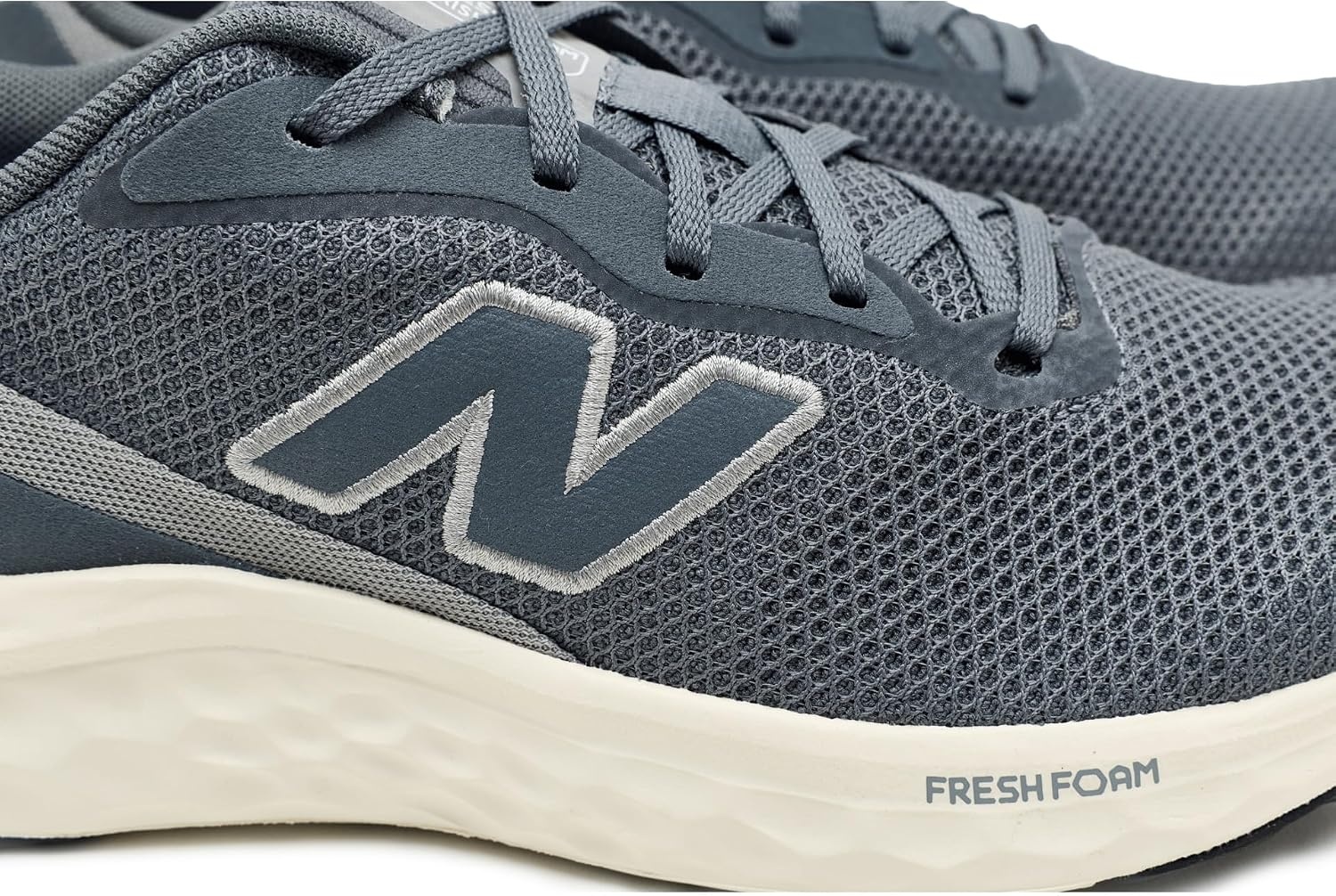 image:imageNew Balance Mens Fresh Foam Arishi V4 Running ShoeGraphiteSlate GreySea Salt