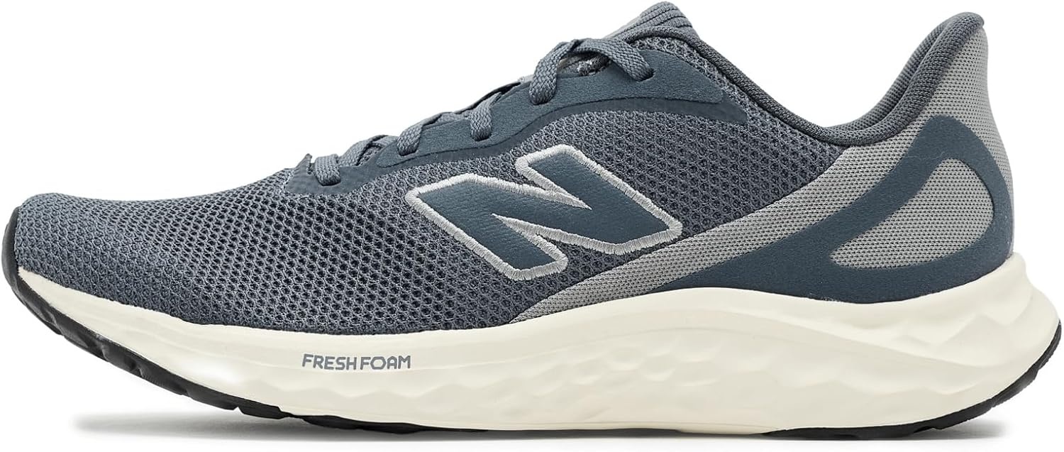 image:imageNew Balance Mens Fresh Foam Arishi V4 Running ShoeGraphiteSlate GreySea Salt
