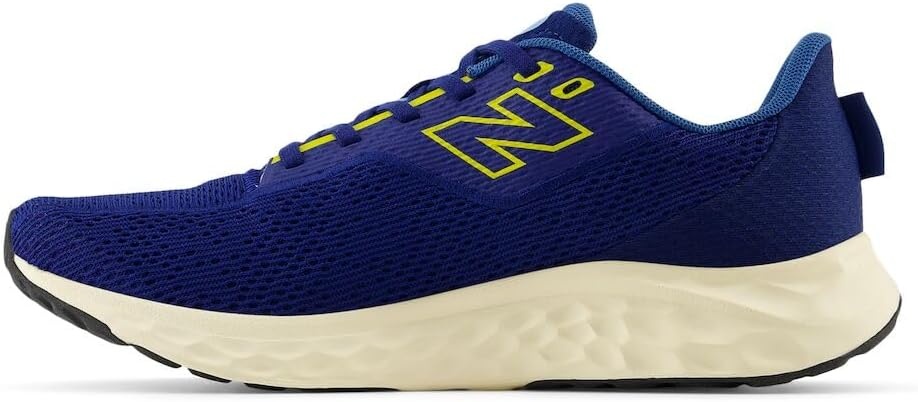 image:imageNew Balance Mens Fresh Foam Arishi V4 Running ShoeInkwellBlue AgateGinger Lemon