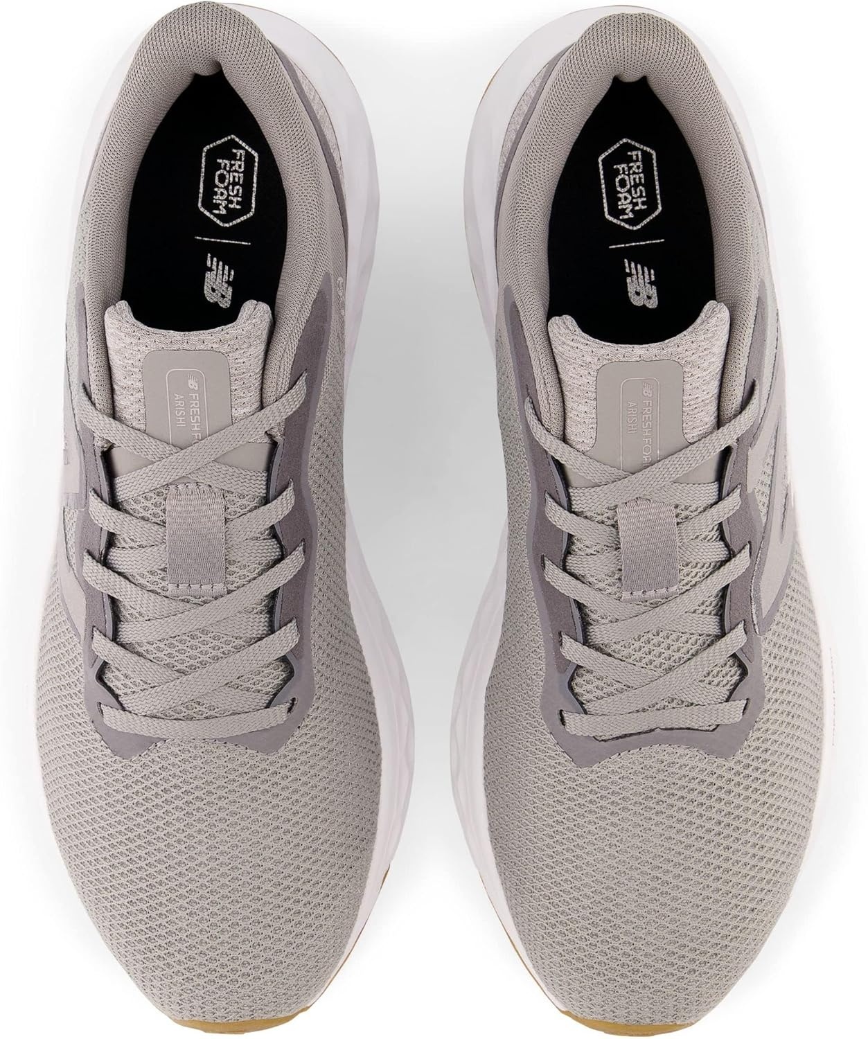 image:imageNew Balance Mens Fresh Foam Arishi V4 Running ShoeMarbleheadCastlerockSilver Metallic