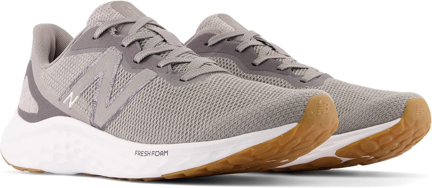 image:imageNew Balance Mens Fresh Foam Arishi V4 Running ShoeMarbleheadCastlerockSilver Metallic