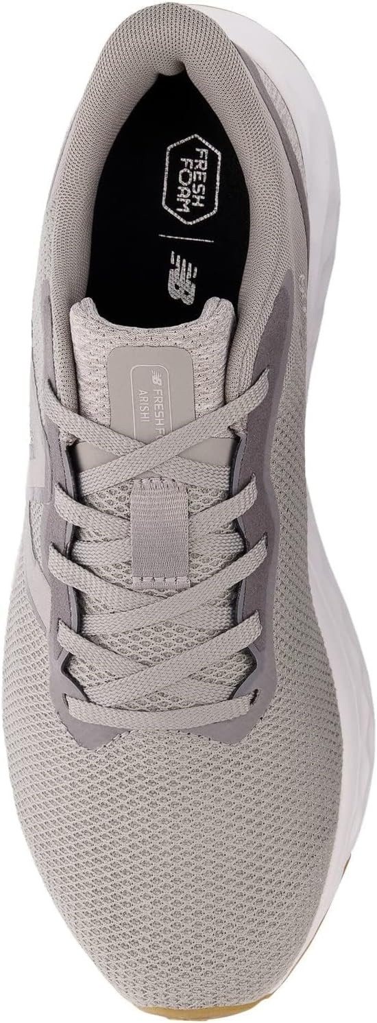 image:imageNew Balance Mens Fresh Foam Arishi V4 Running ShoeMarbleheadCastlerockSilver Metallic