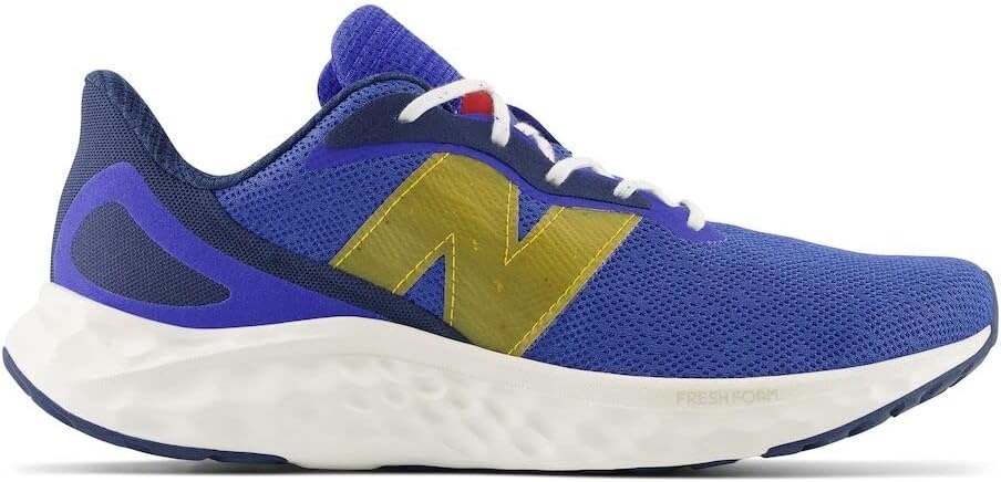 image:imageNew Balance Mens Fresh Foam Arishi V4 Running ShoeMarine BlueHot Marigold