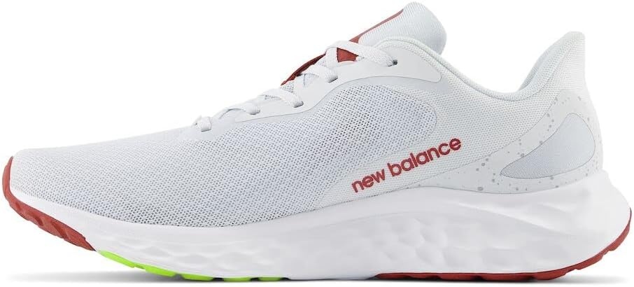 image:imageNew Balance Mens Fresh Foam Arishi V4 Running ShoeQuartz GreyBrick Red
