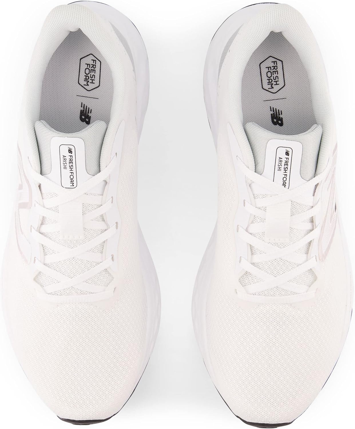 image:imageNew Balance Mens Fresh Foam Arishi V4 Running ShoeWhiteLight AluminumSilver Metallic