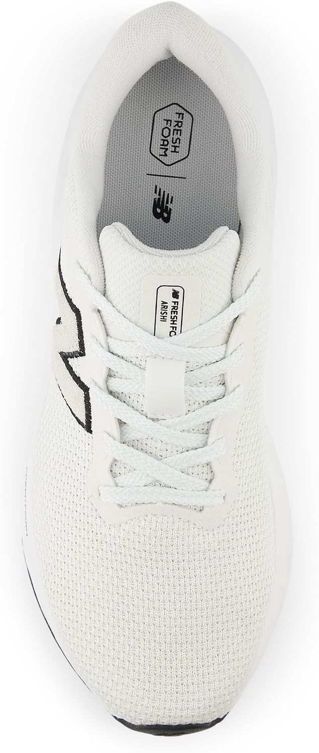 image:imageNew Balance Mens Fresh Foam Arishi V4 Running ShoeWhiteReflectionBlack