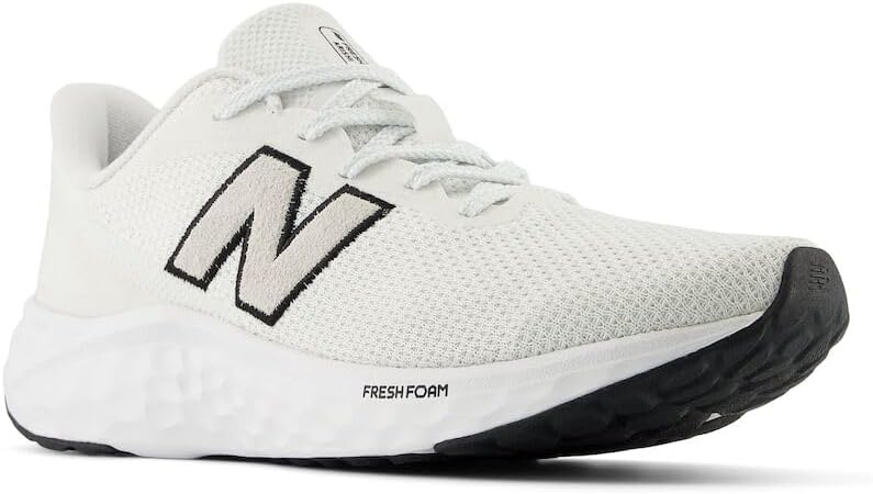 image:imageNew Balance Mens Fresh Foam Arishi V4 Running ShoeWhiteReflectionBlack