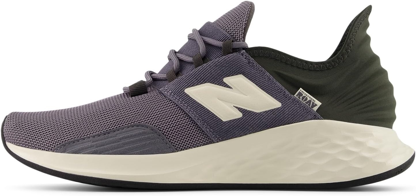 image:imageNew Balance Mens Fresh Foam Roav Running Shoe Road Running ShoesNeptune GreyFaded Black