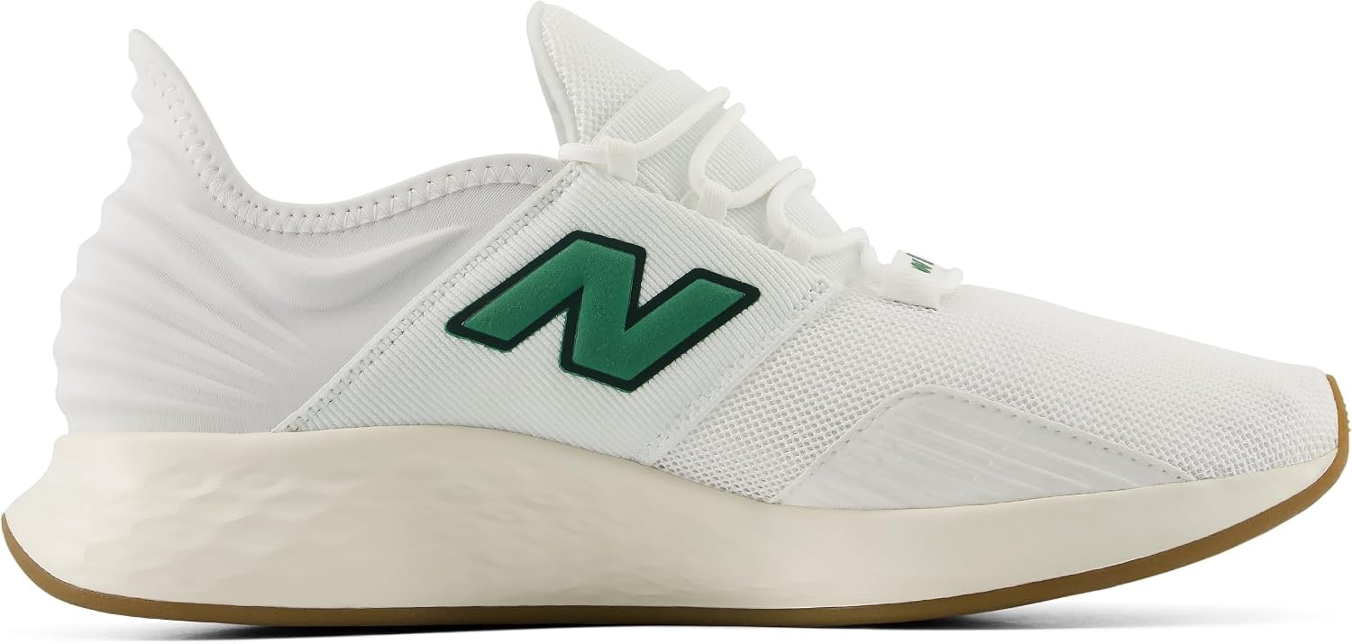 image:imageNew Balance Mens Fresh Foam Roav Running Shoe Road Running ShoesWhiteWhiteOutfield