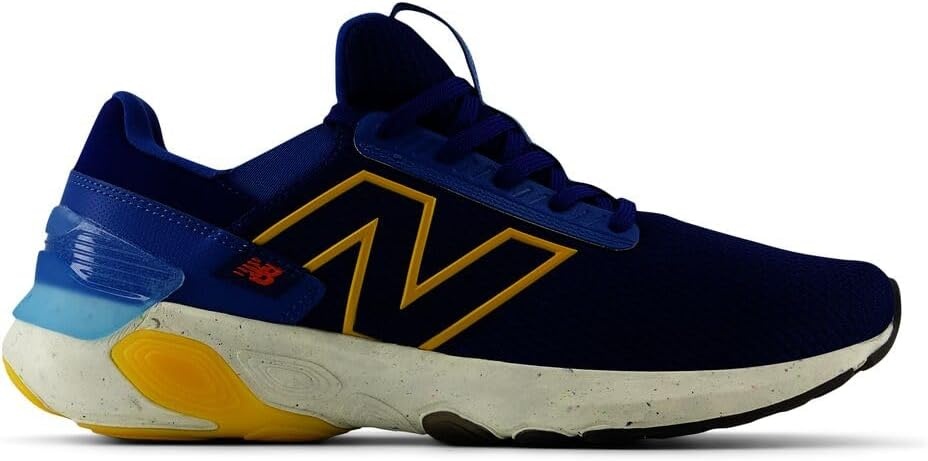 image:imageNew Balance Mens Fresh Foam X 1440 V1 Road Running ShoesInkwellBlue AgateGinger Lemon