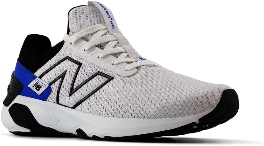 image:imageNew Balance Mens Fresh Foam X 1440 V1 Road Running ShoesWhiteBlackBlue Oasis