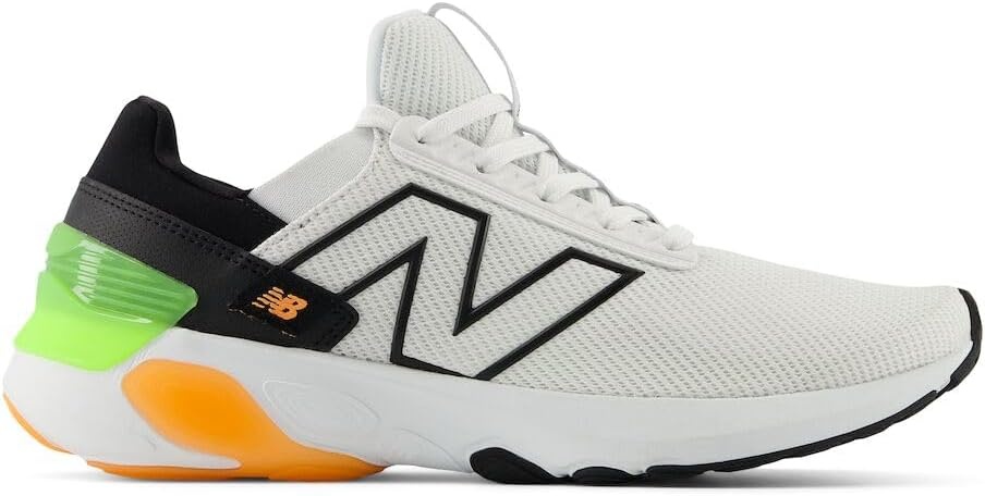 image:imageNew Balance Mens Fresh Foam X 1440 V1 Road Running ShoesWhiteGraniteBleached Lime Glo