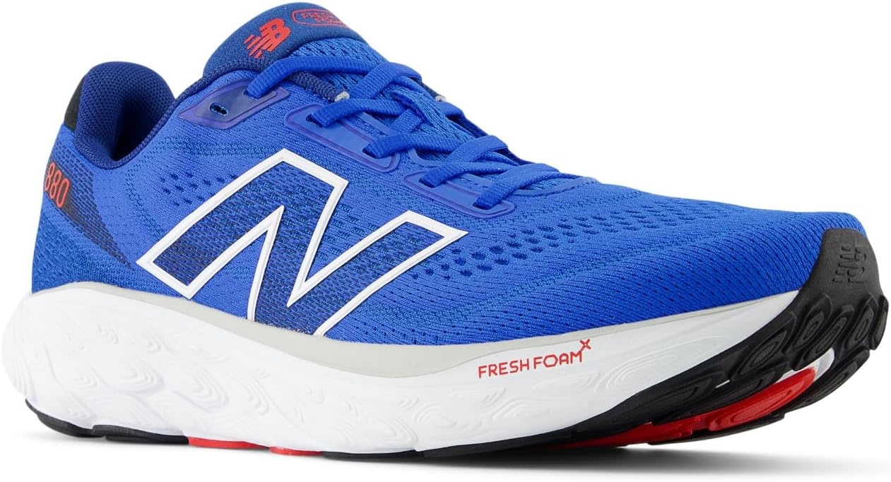 image:imageNew Balance Mens Fresh Foam X 880 V14 Running ShoeBlue OasisAtlantic BlueTrue Red