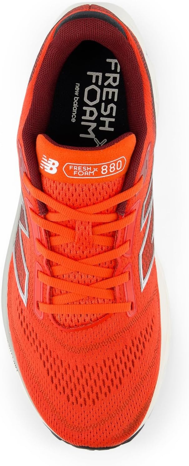 image:imageNew Balance Mens Fresh Foam X 880 V14 Running ShoeNeo FlameMercury RedSea Salt