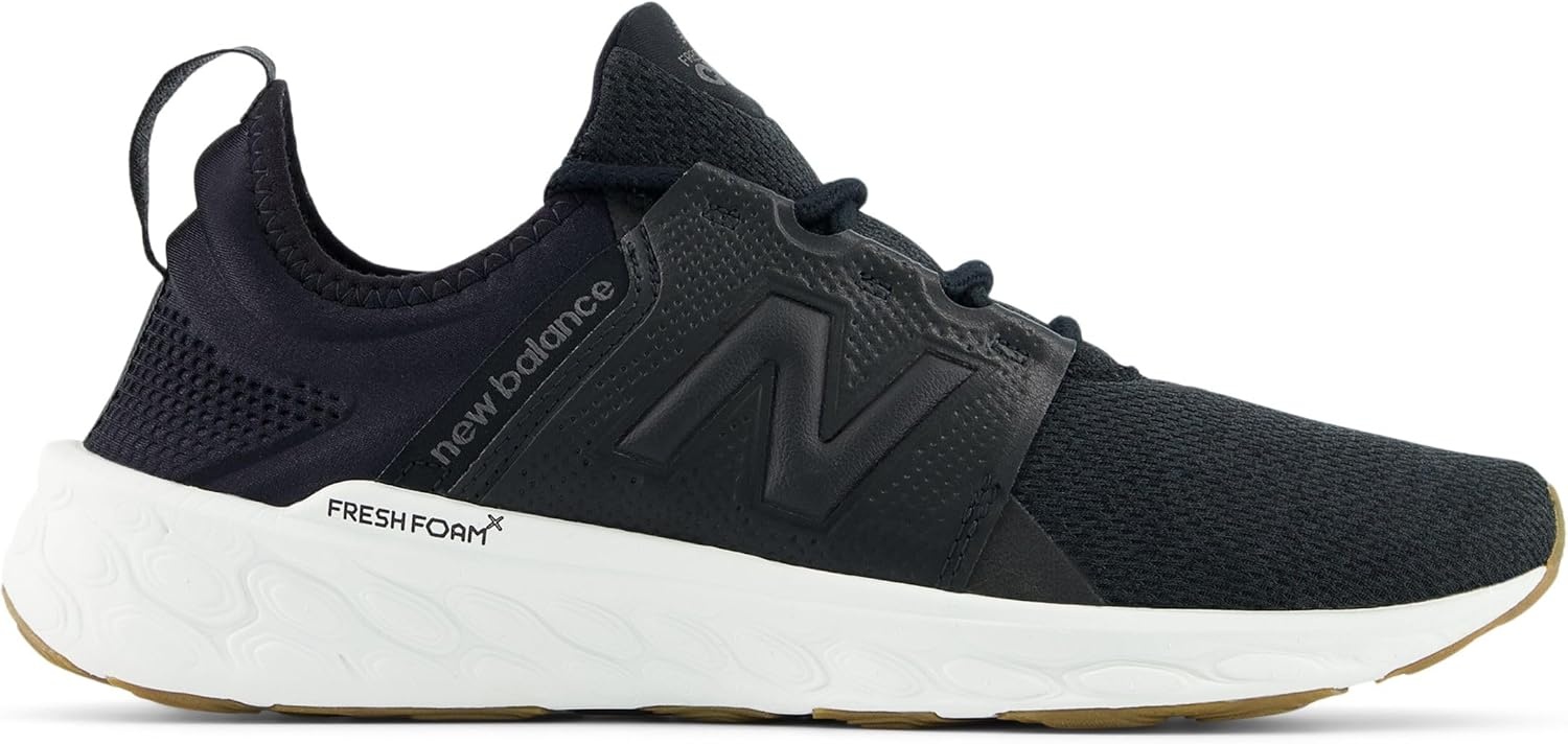 image:imageNew Balance Mens Fresh Foam X Cruz Artisan V3 ShoesBlackBlacktopGum 020