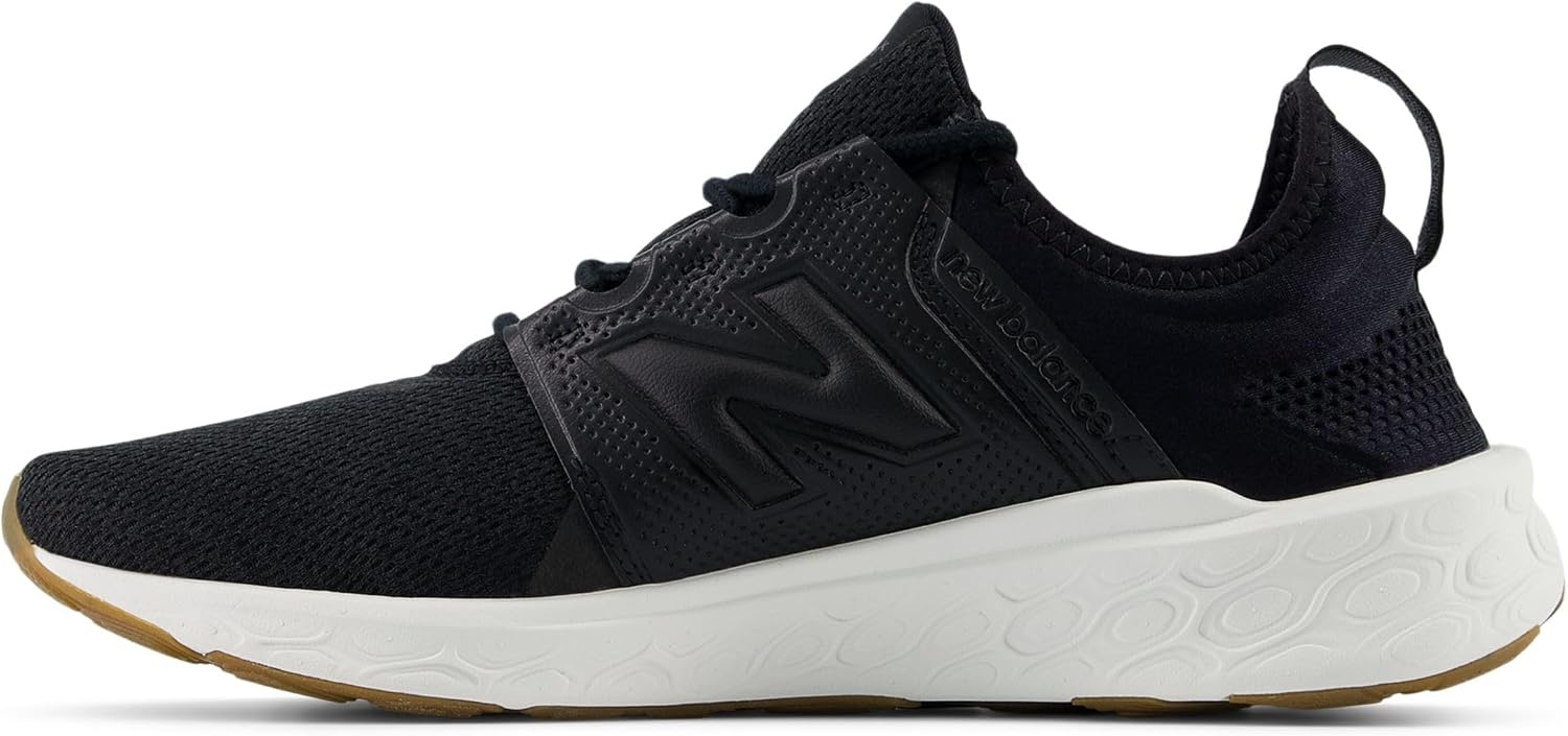 image:imageNew Balance Mens Fresh Foam X Cruz Artisan V3 ShoesBlackBlacktopGum 020