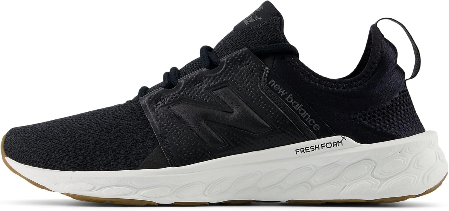 image:imageNew Balance Mens Fresh Foam X Cruz Artisan V3 ShoesBlackBlacktopGum 020