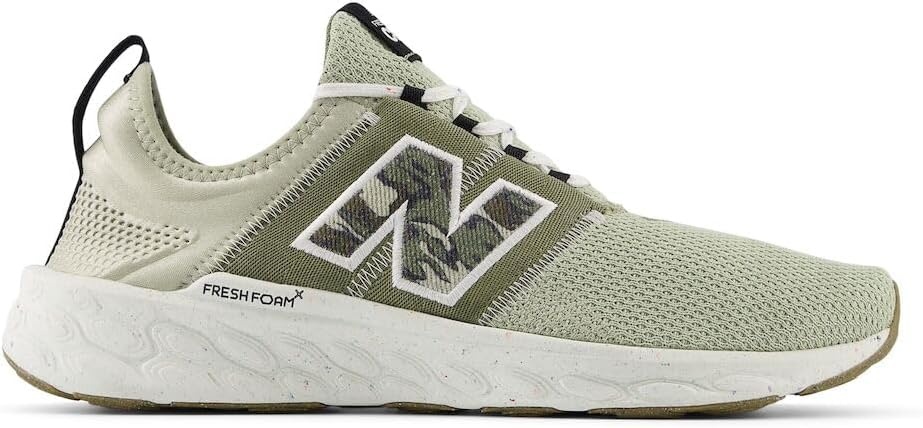 image:imageNew Balance Mens Fresh Foam X Cruz Artisan V3 ShoesOlivineDark OlivineSea Salt