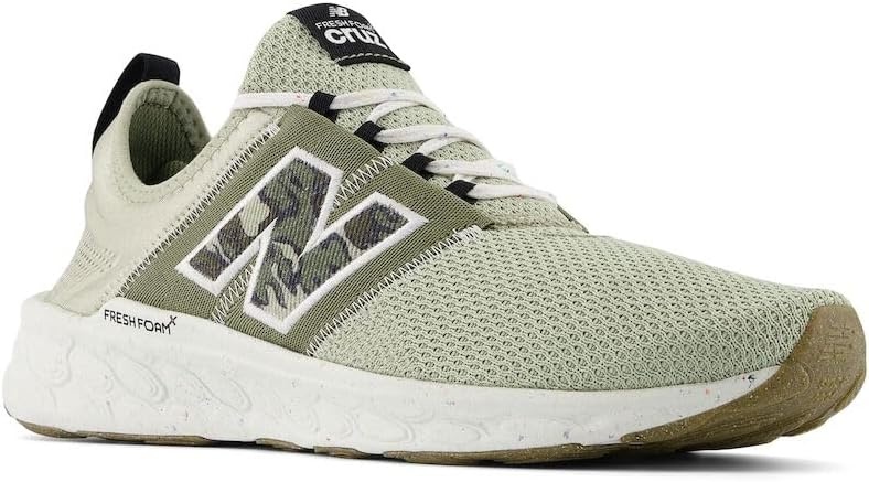 image:imageNew Balance Mens Fresh Foam X Cruz Artisan V3 ShoesOlivineDark OlivineSea Salt