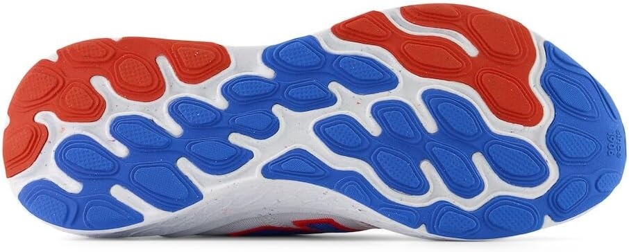image:imageNew Balance Mens Fresh Foam X Cruz Artisan V3 ShoesWhiteBlue OasisNeo Flame